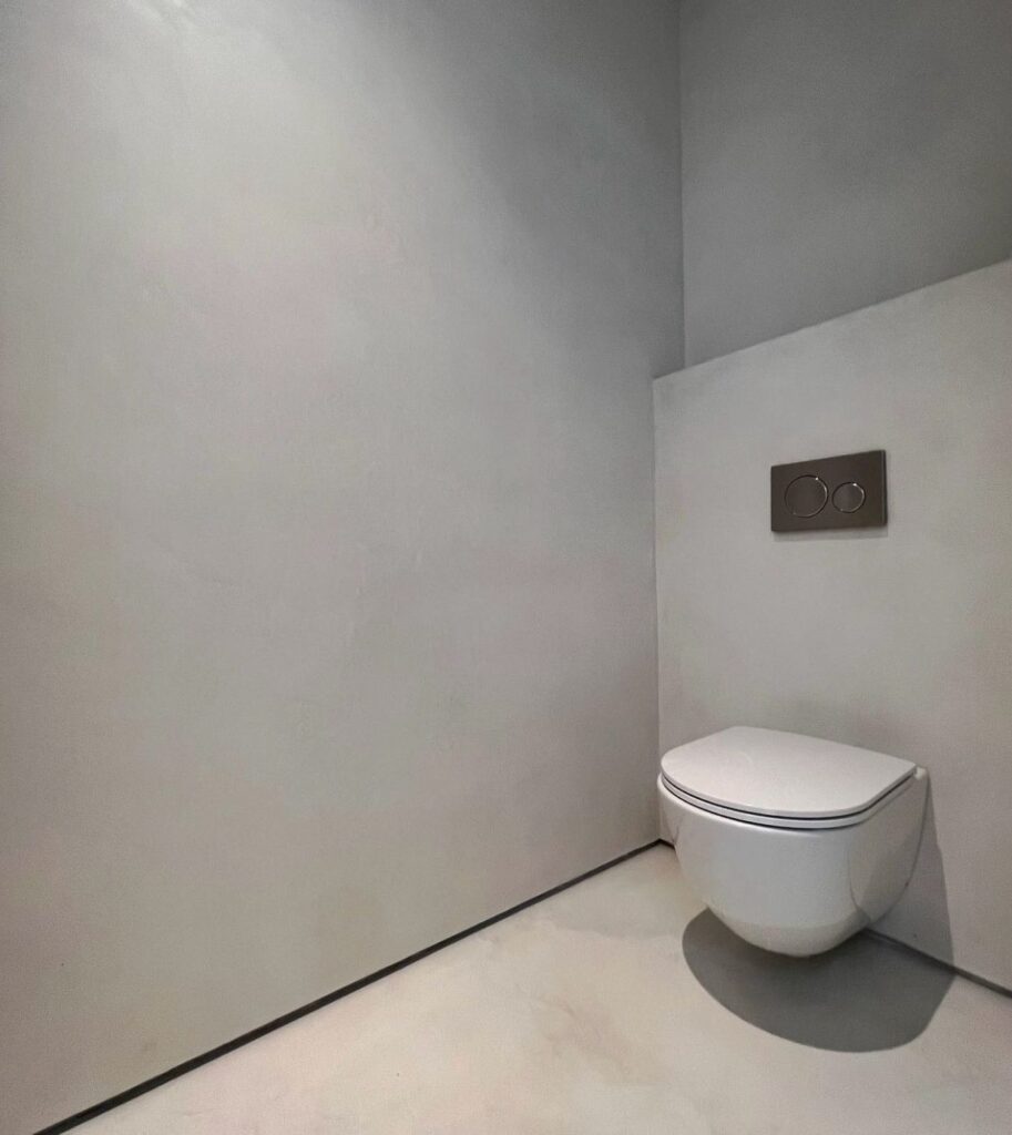 Microcement application